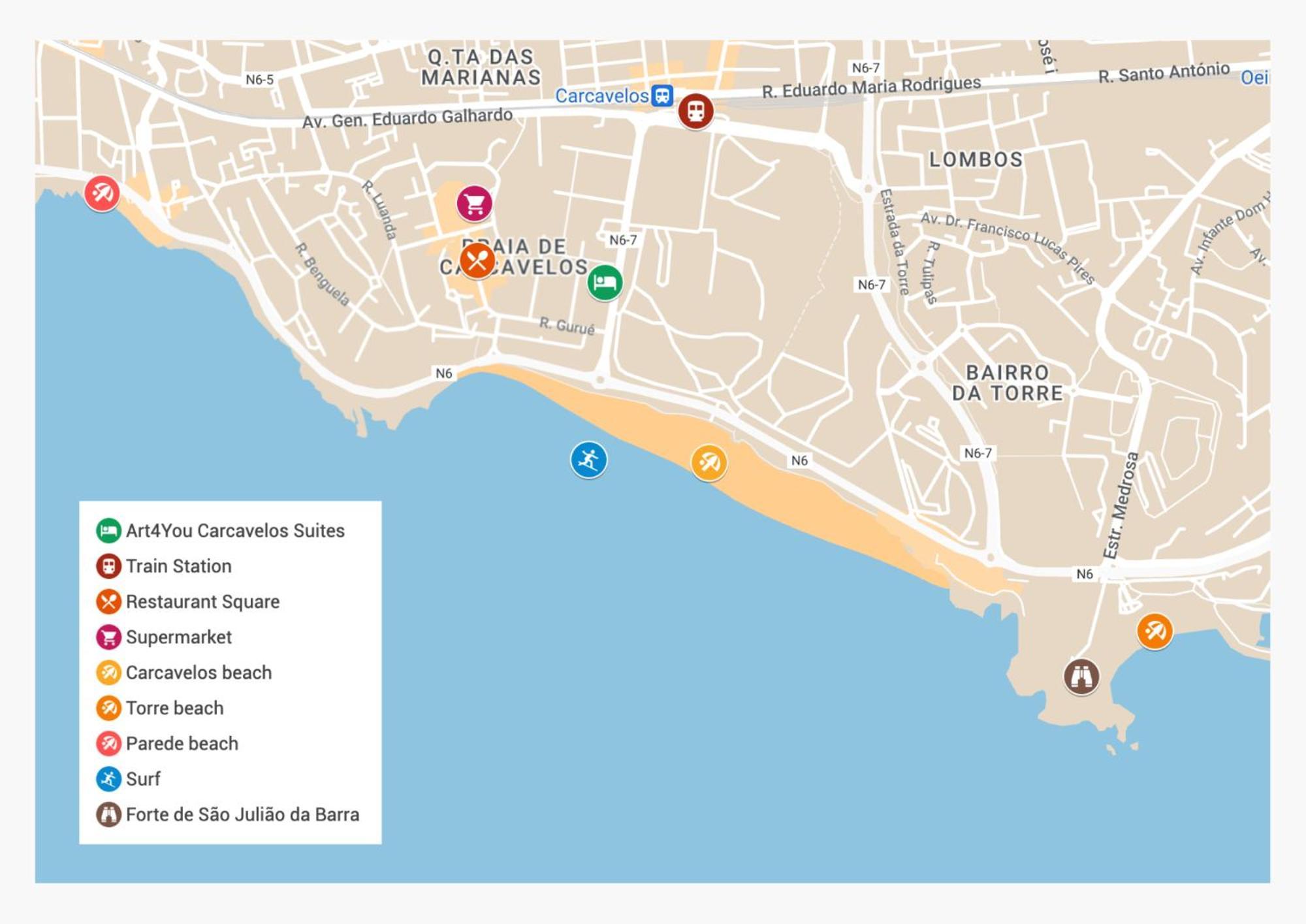 Art 4 You Carcavelos Suites Esterno foto